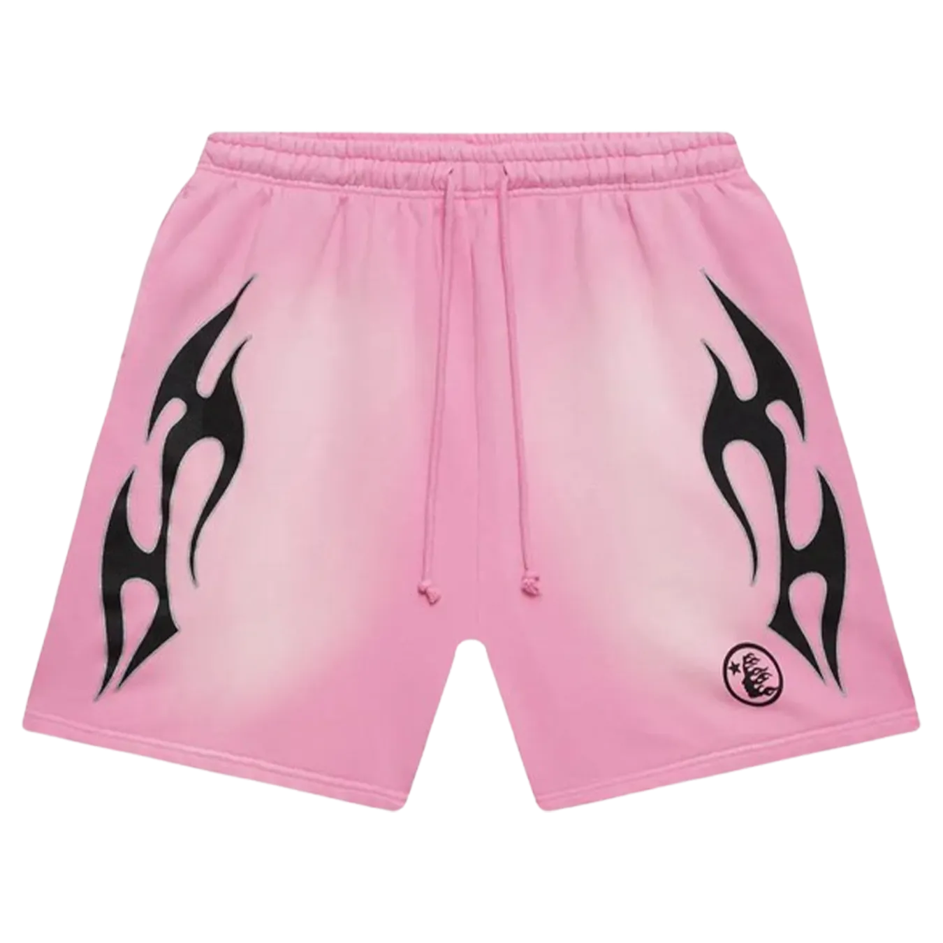 Hellstar x Complex Sports Flame Shorts 'Pink'