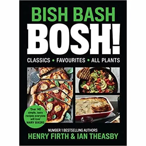 Henry Firth & Ian Theasby 3 Books Collection Set (Speedy BOSH!,BISH BASH,Vegan)