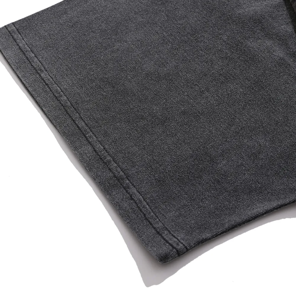 Hip Hop Bold Print Wash T-Shirt