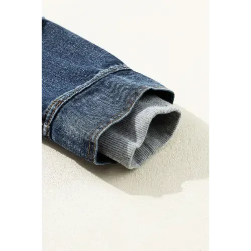 Hooded Denim Jacket