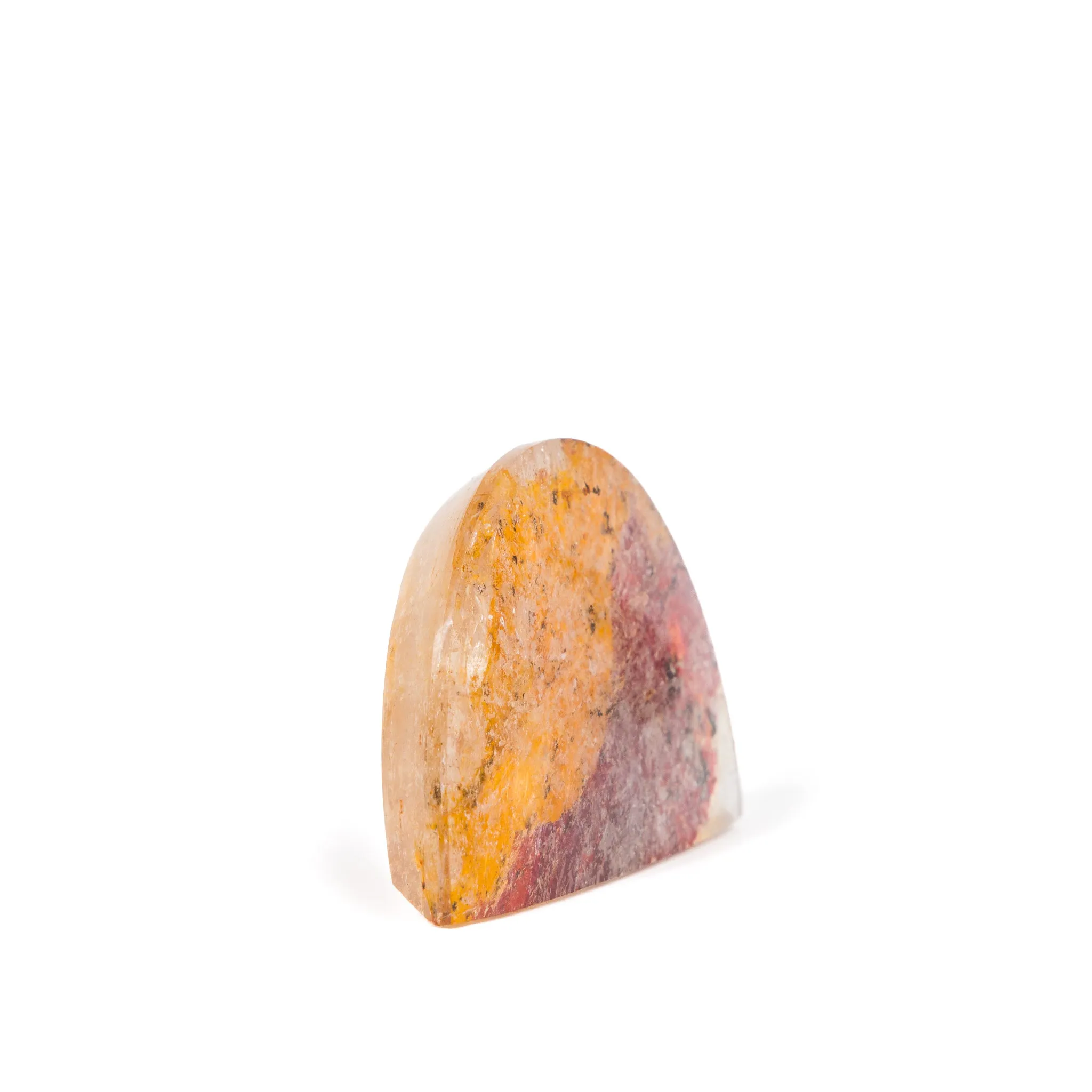 Iron in Quartz 47.1mm 113 Carat Polished Crystal Cabochon