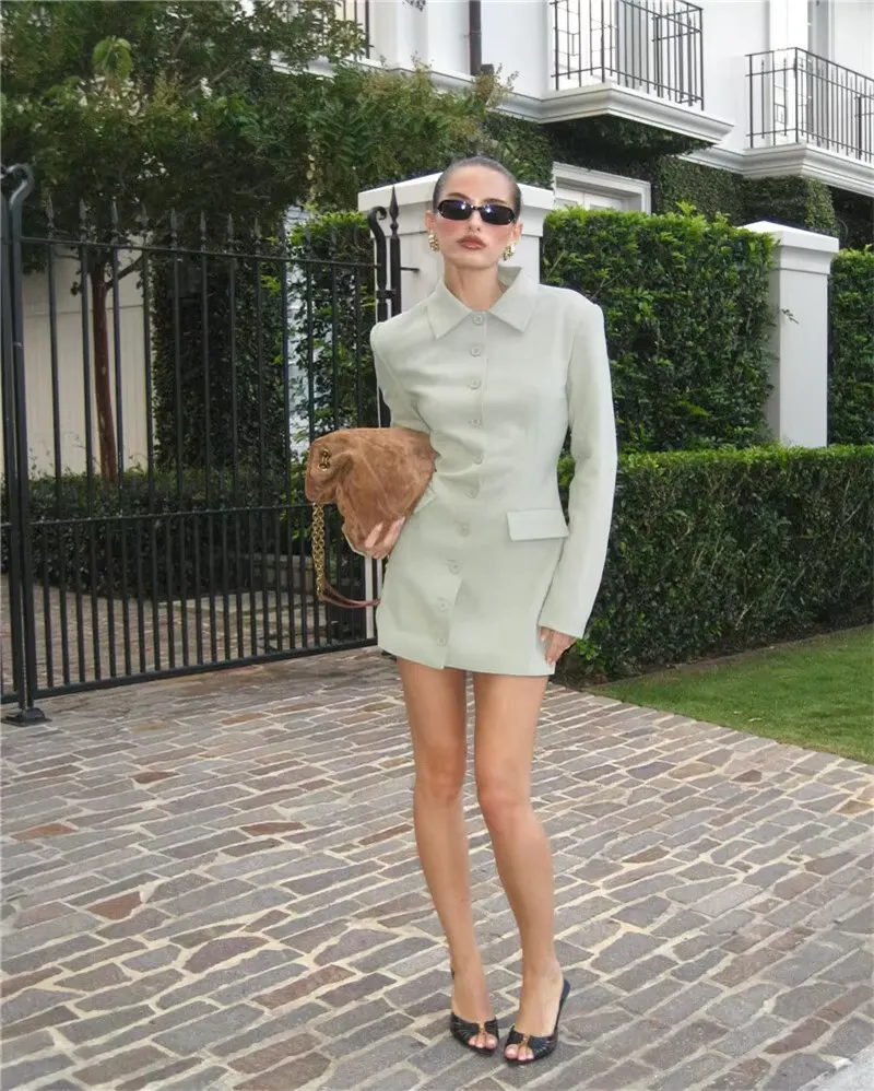 Isabeau - Blazer mini dress