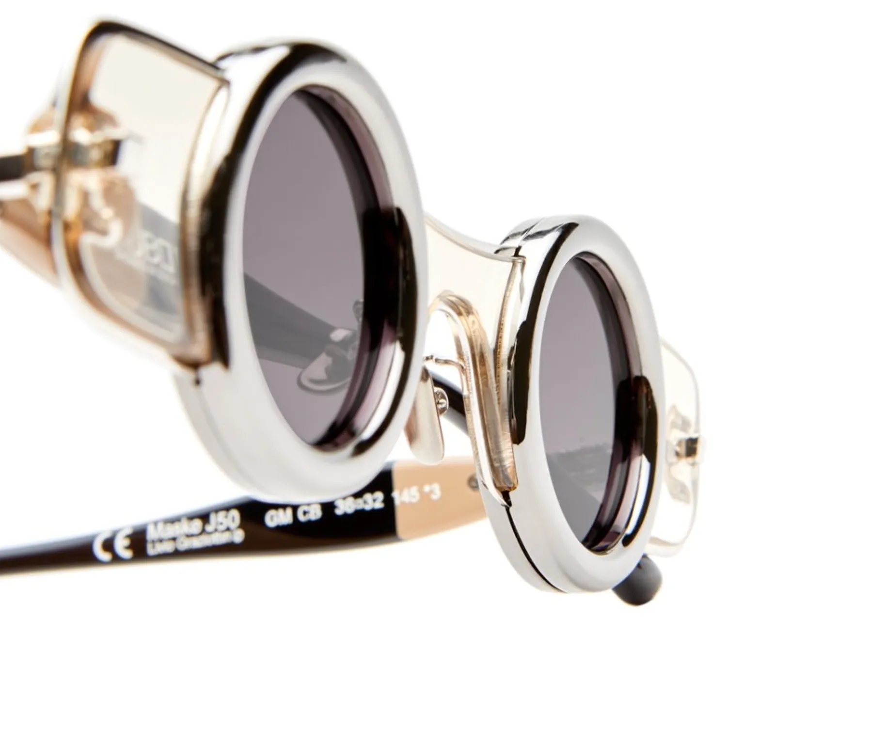 J50-Gun Metal / Ivory / Face Powder / Black Shine / Grey