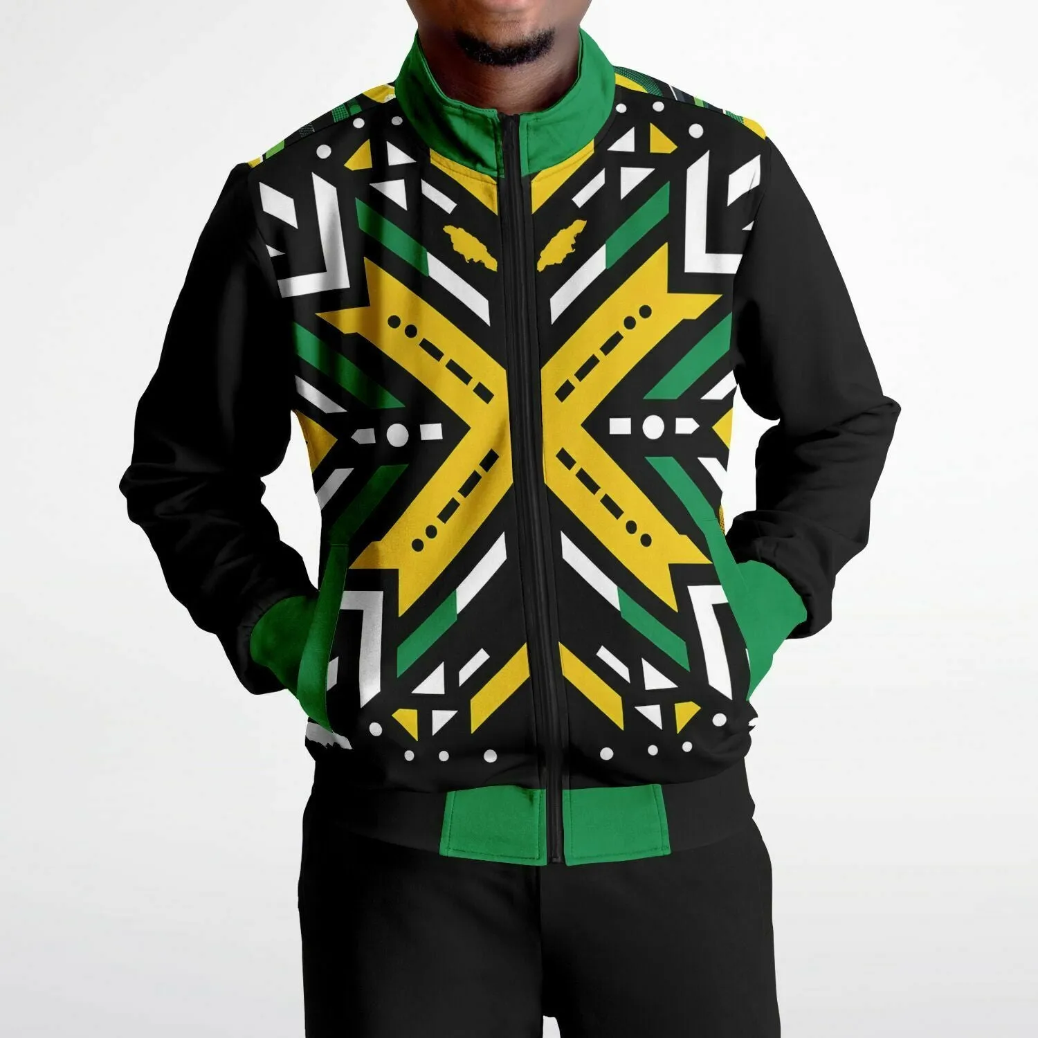 Jamaica Map Track Jacket