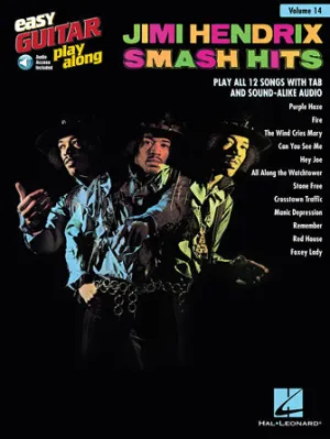 Jimi Hendrix - Smash Hits (Book/Online Audio)