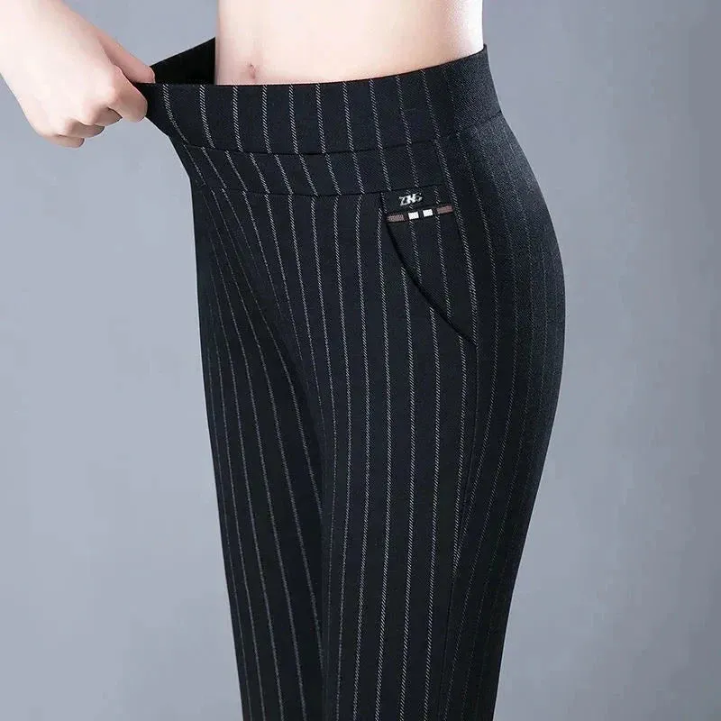 Jorelle – Elegante enkelbroek met hoge taille