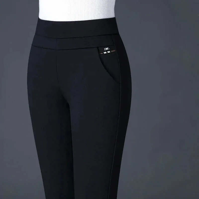 Jorelle – Elegante enkelbroek met hoge taille