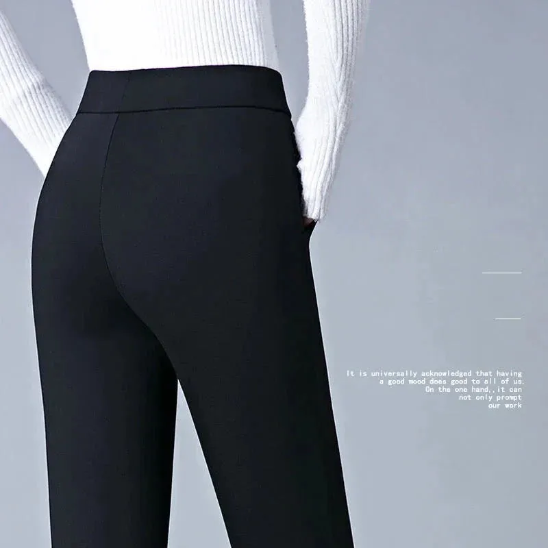 Jorelle – Elegante enkelbroek met hoge taille