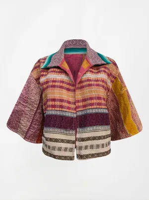 kantha vintage bolero gauri (zari)
