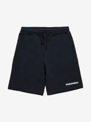 Kids Logo Shorts in Black