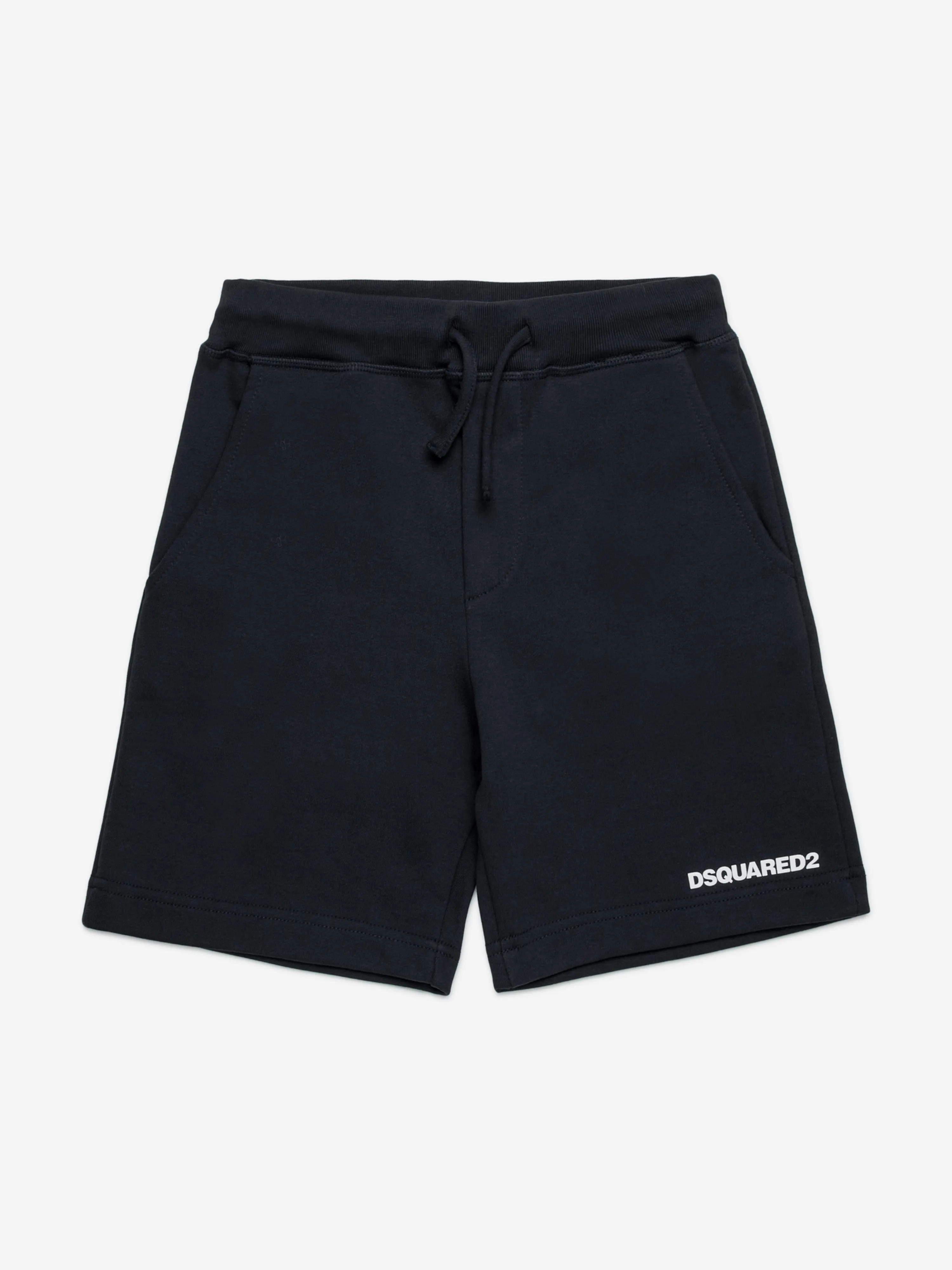 Kids Logo Shorts in Black