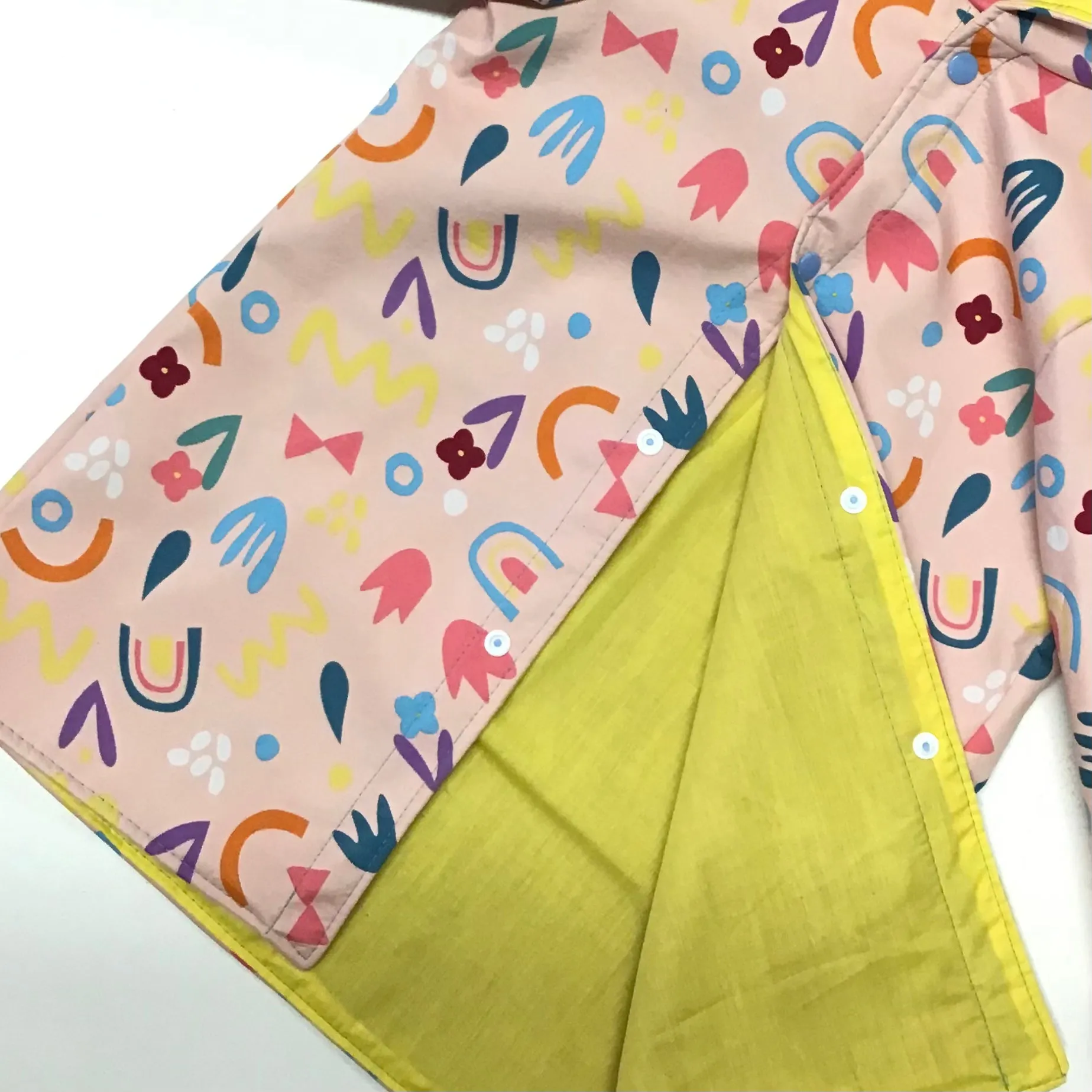 Kids Raincoat Jacket - Shapes