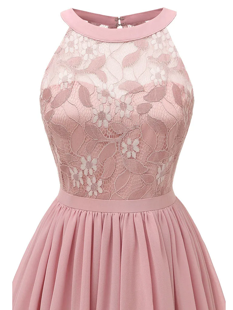 Lace Round Collar 50s 60s Dress