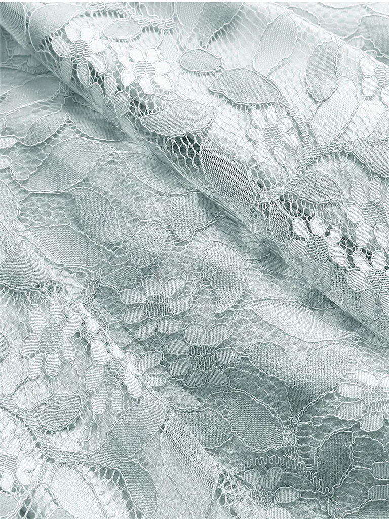 Lace Round Collar 50s 60s Dress