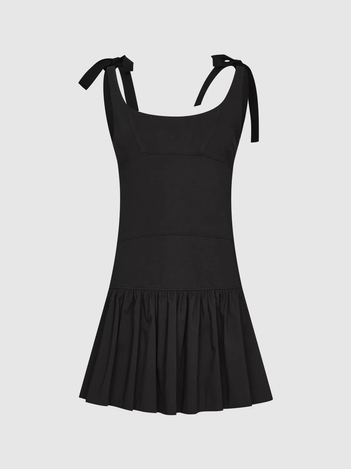 Lace Up Strap Skater Dresses