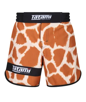 Ladies Recharge Grappling Shorts - Giraffe