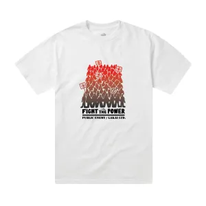 Lakai x Public Enemy Fight the Power Tee White