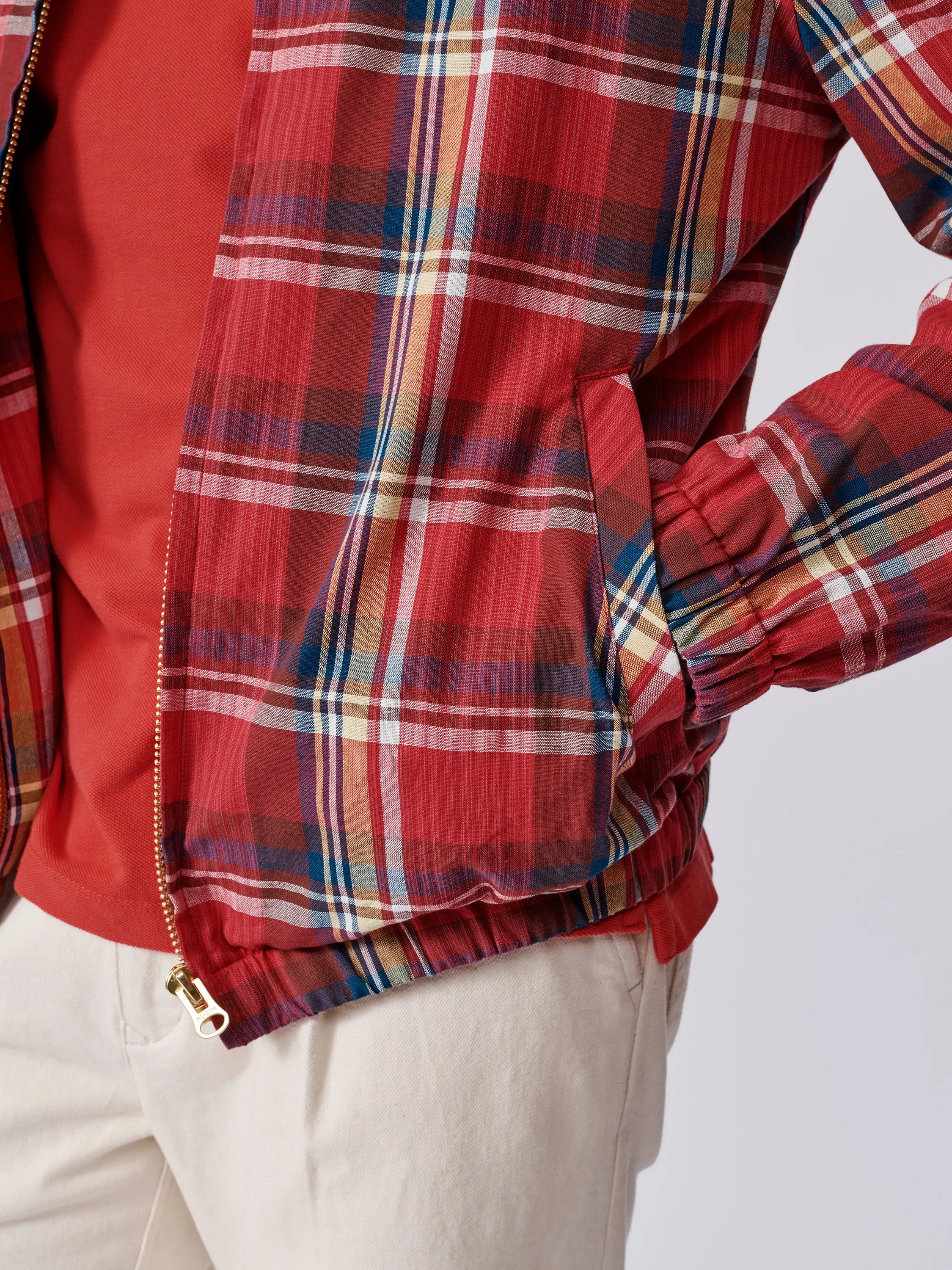 Langton Checked Harrington