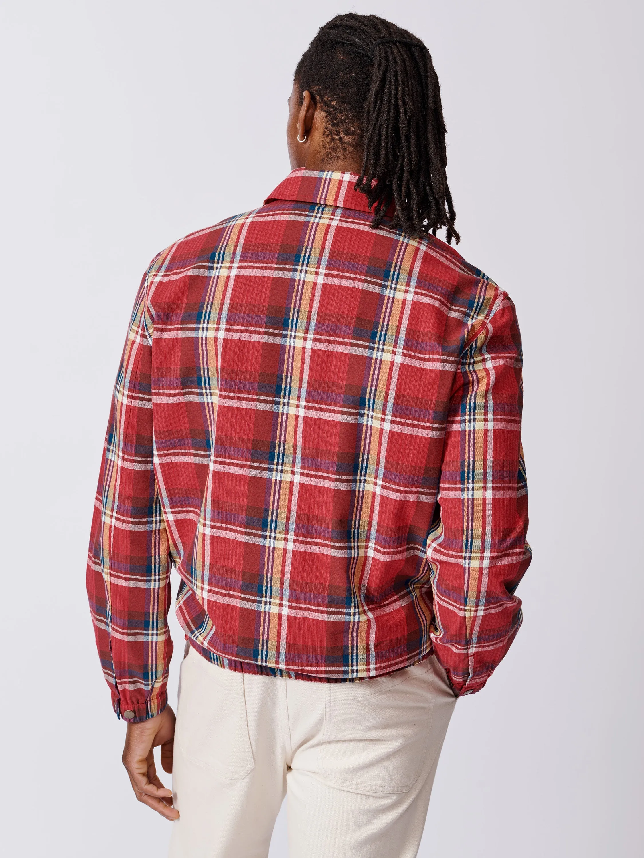 Langton Checked Harrington