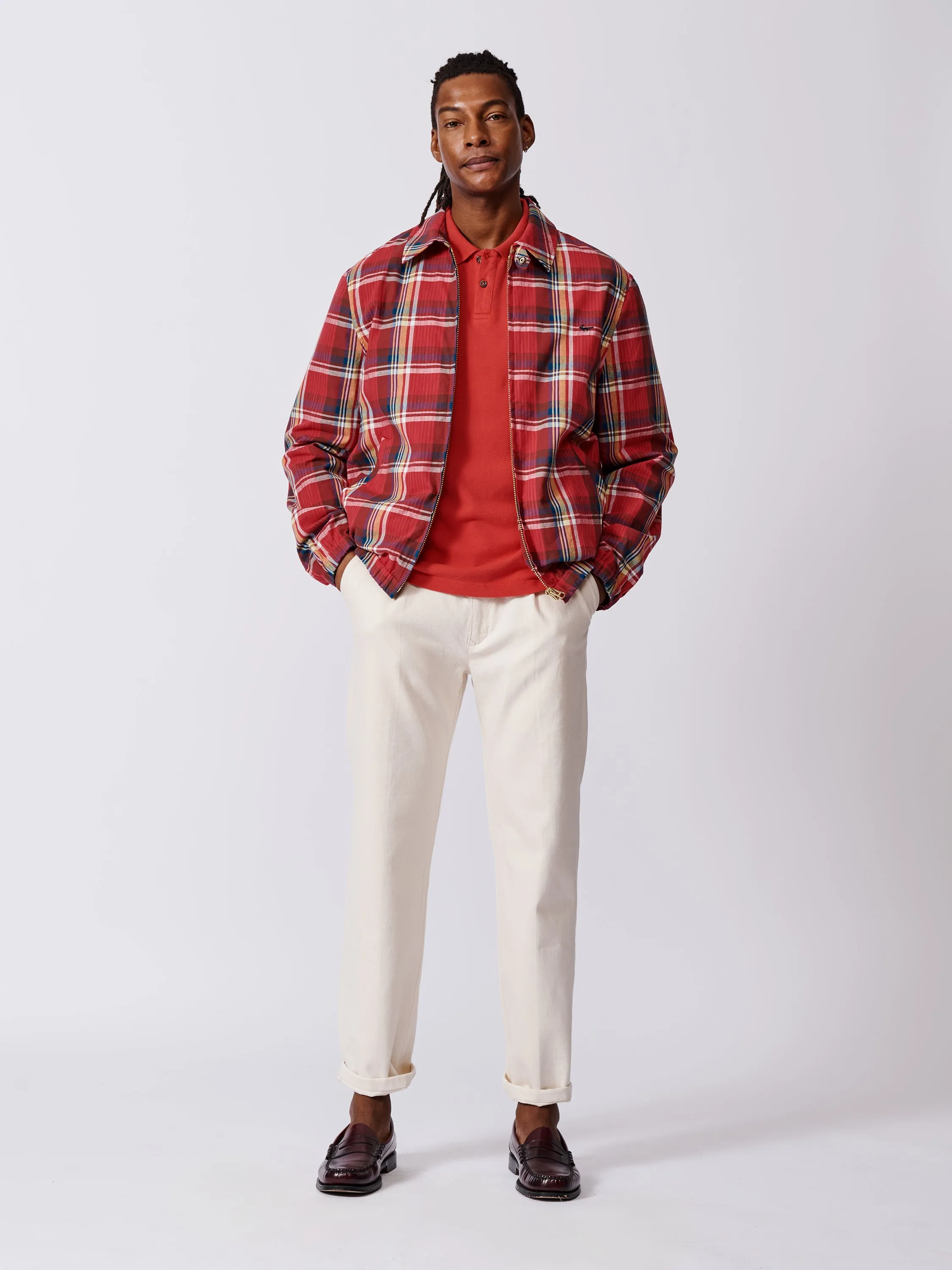 Langton Checked Harrington