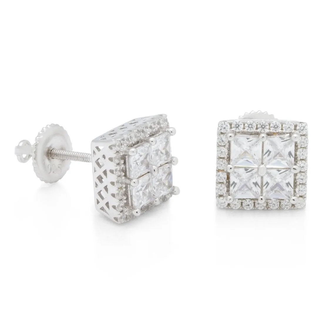 Layered Stud Earrings