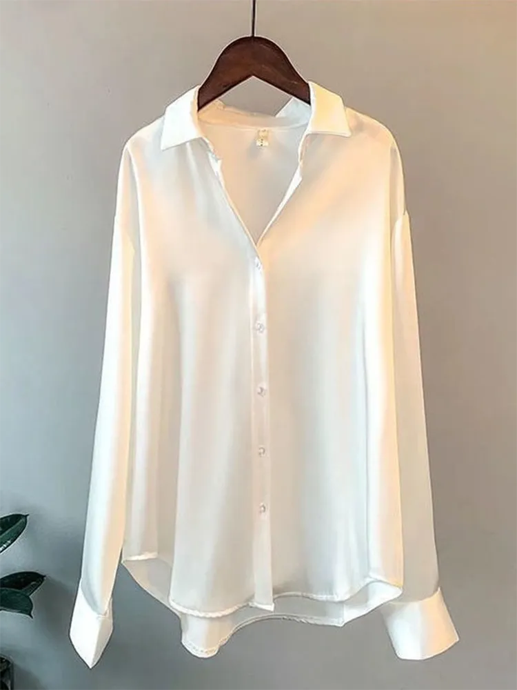 Leonor® | Loose Satin Blouse
