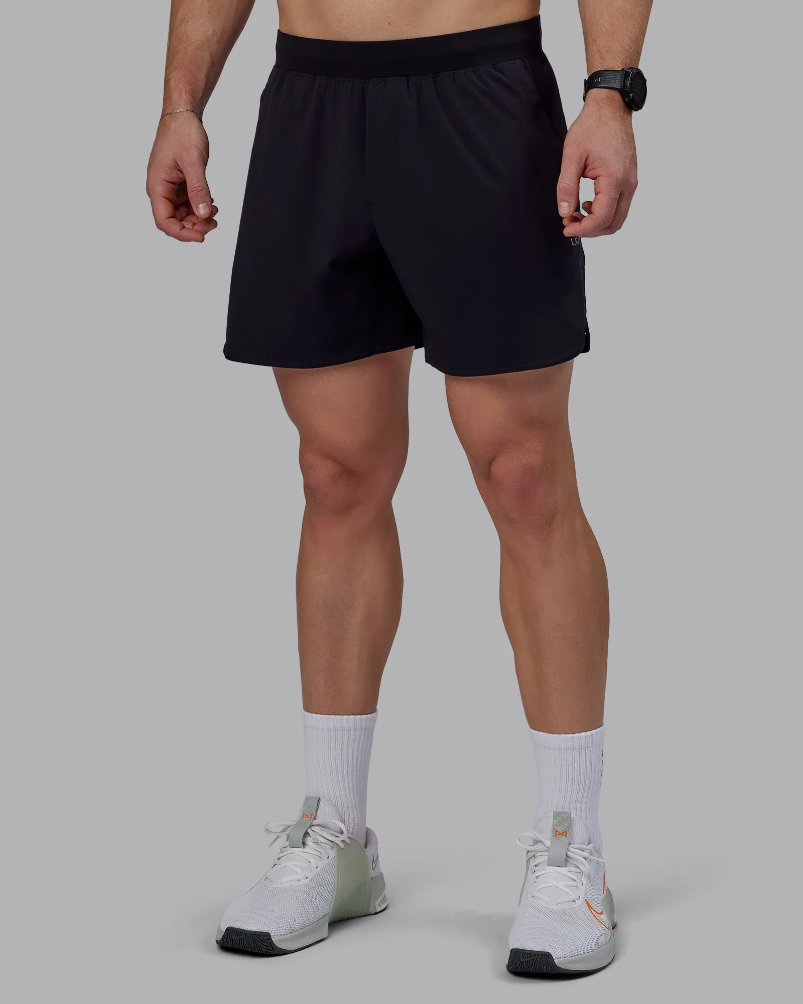 Lift 6" Short - Black-Reflective