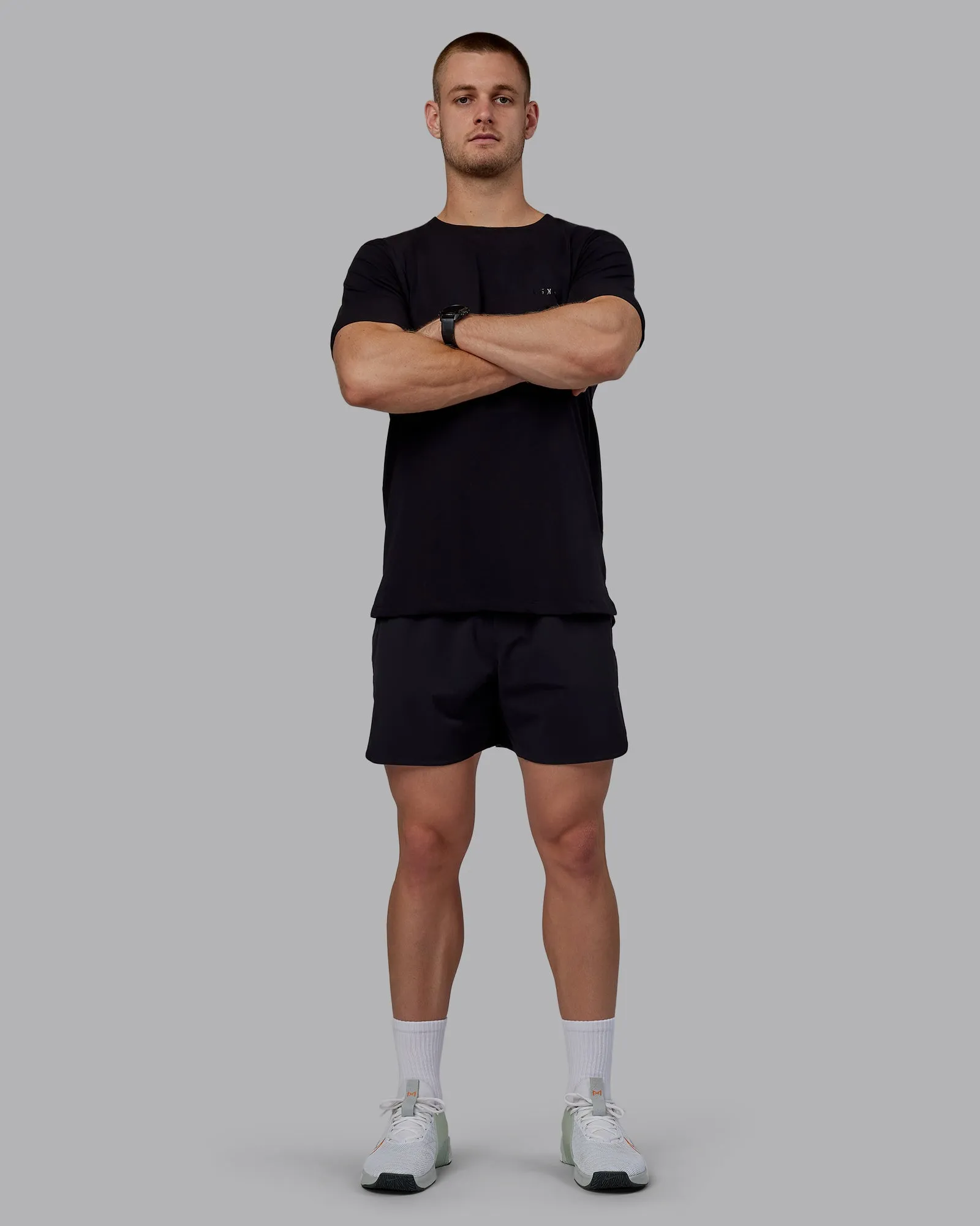 Lift 6" Short - Black-Reflective
