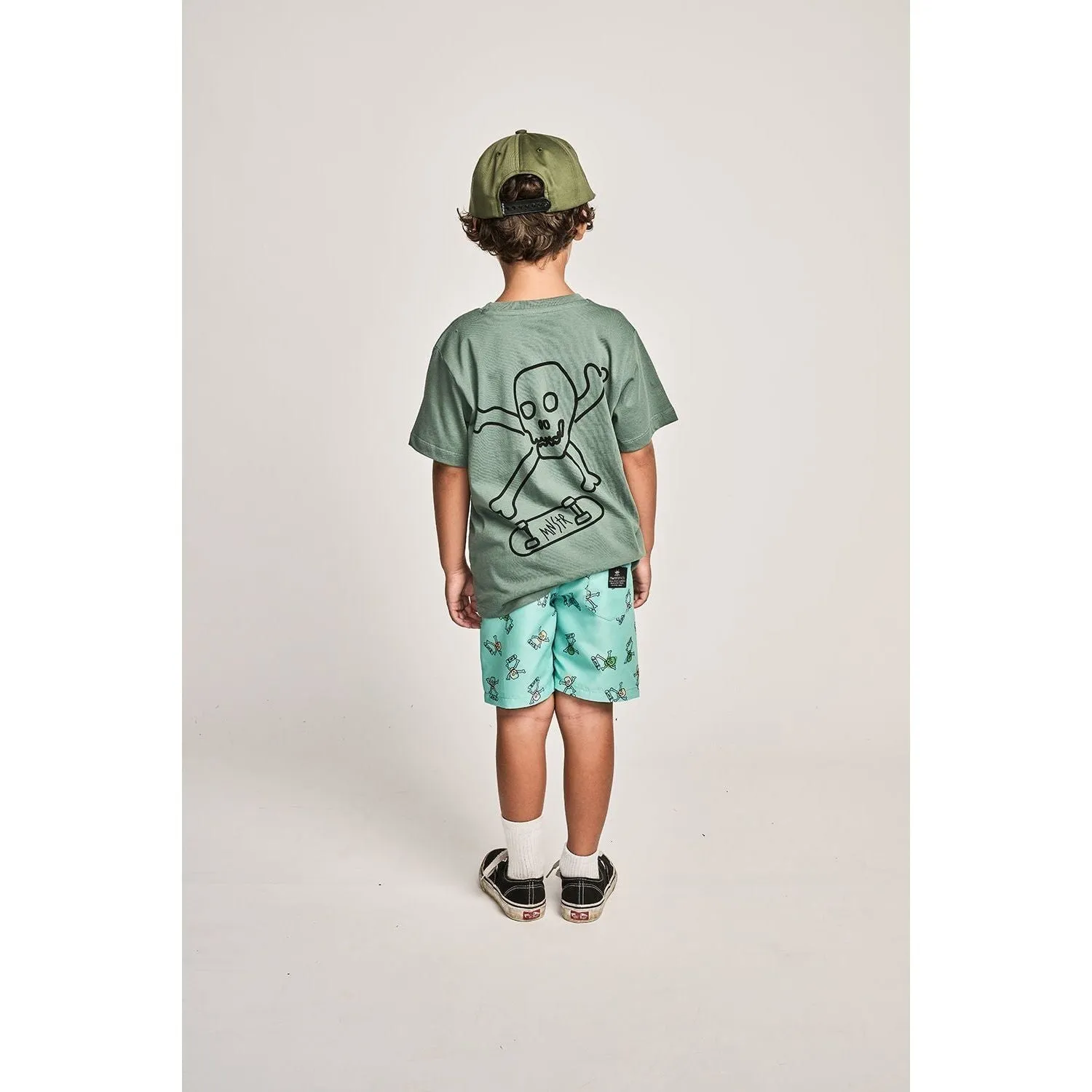 Lightning Bshort - Olivine/Mint