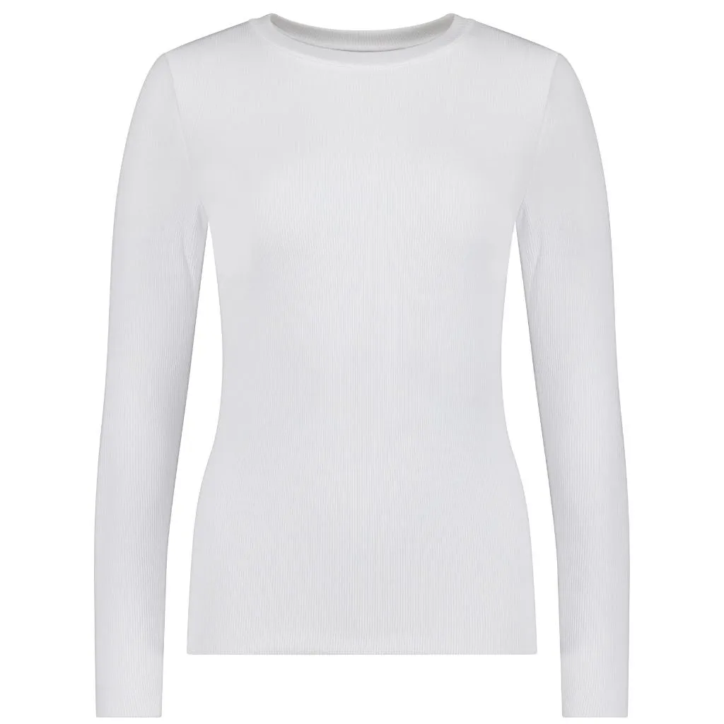Lina Knit L/S | White | Moke