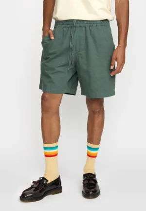 Linen Shorts / 4065 - Dustgreen