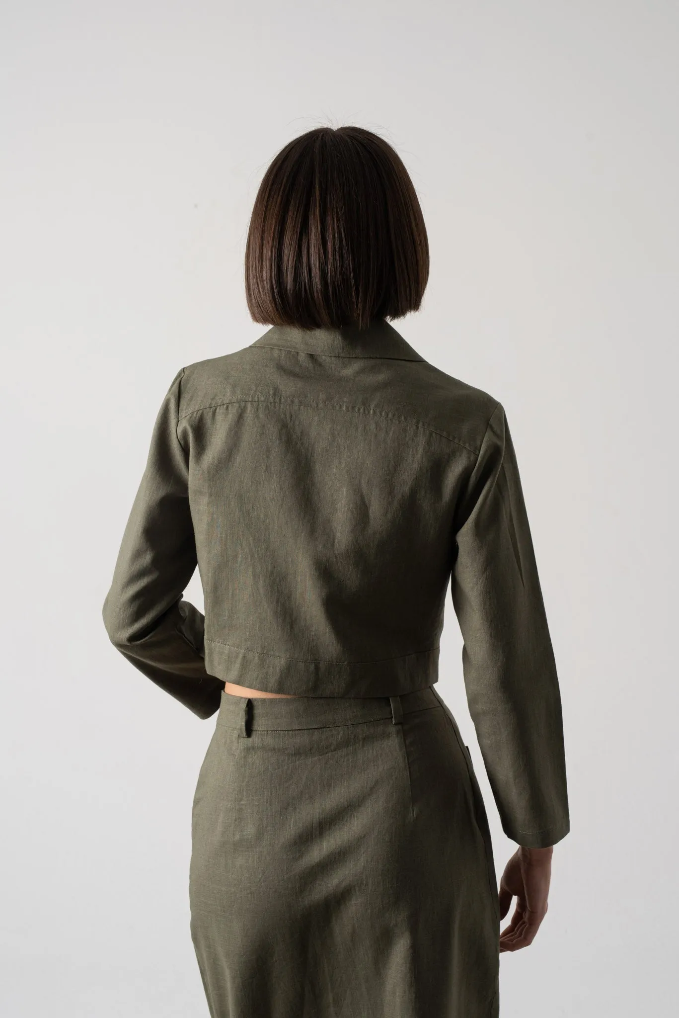 Lior Shirt Jacket Khaki