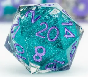 LIQUID DICE INDIVIDUAL D20 DISCO VIBES