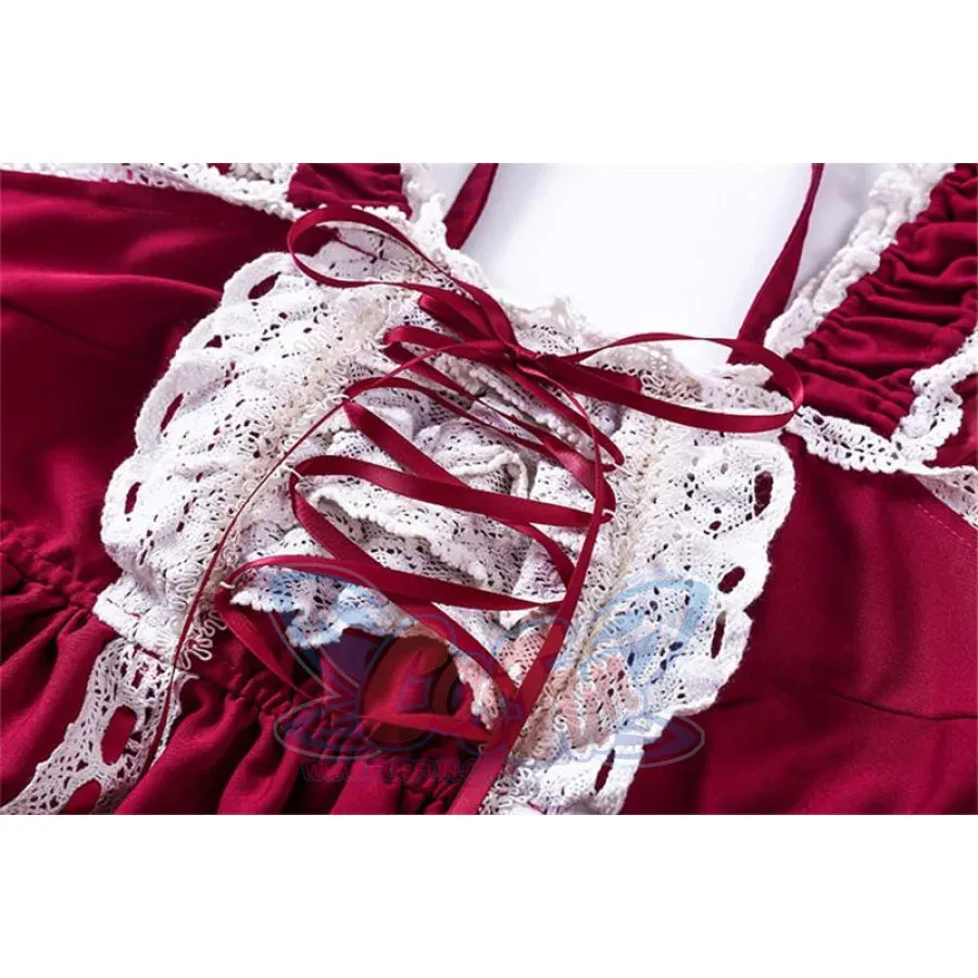 Lolita Maid Lace Sun Dress J40309