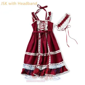 Lolita Maid Lace Sun Dress J40309