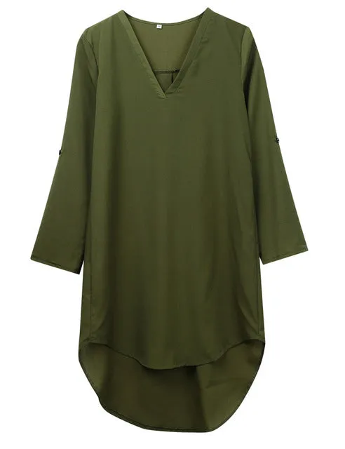 Long Sleeve Dress Multiple Colors