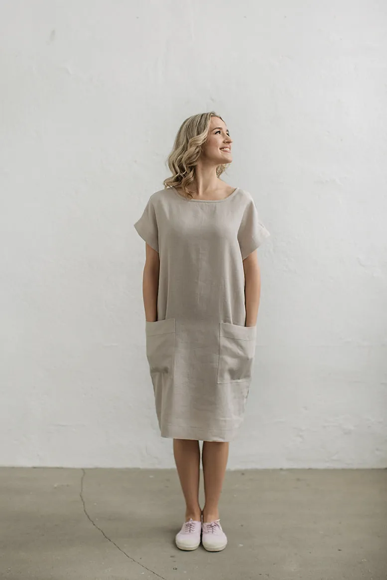 Loose Linen Dress