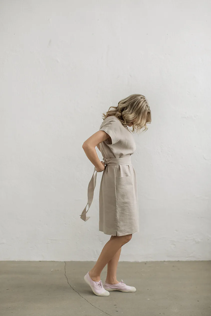 Loose Linen Dress