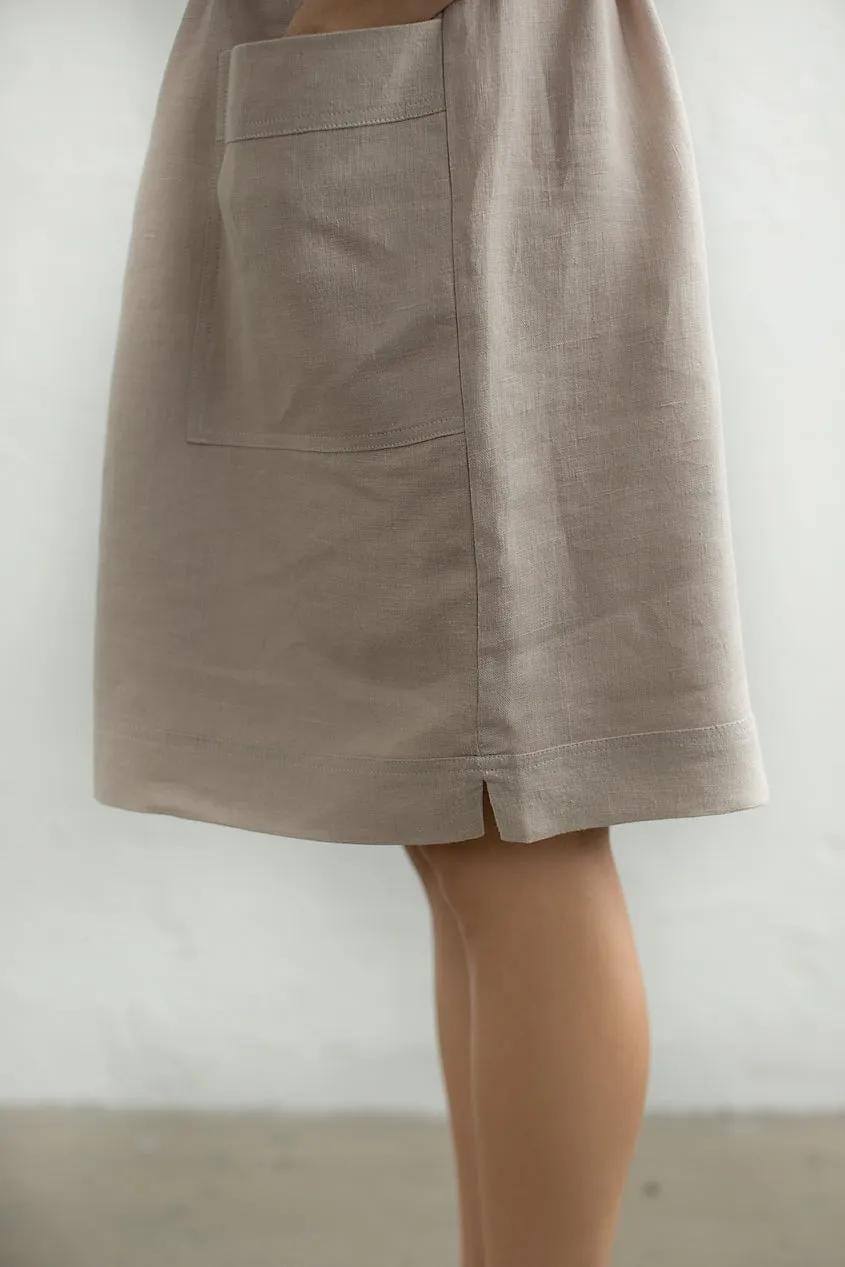 Loose Linen Dress