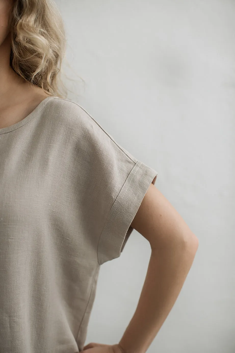 Loose Linen Dress