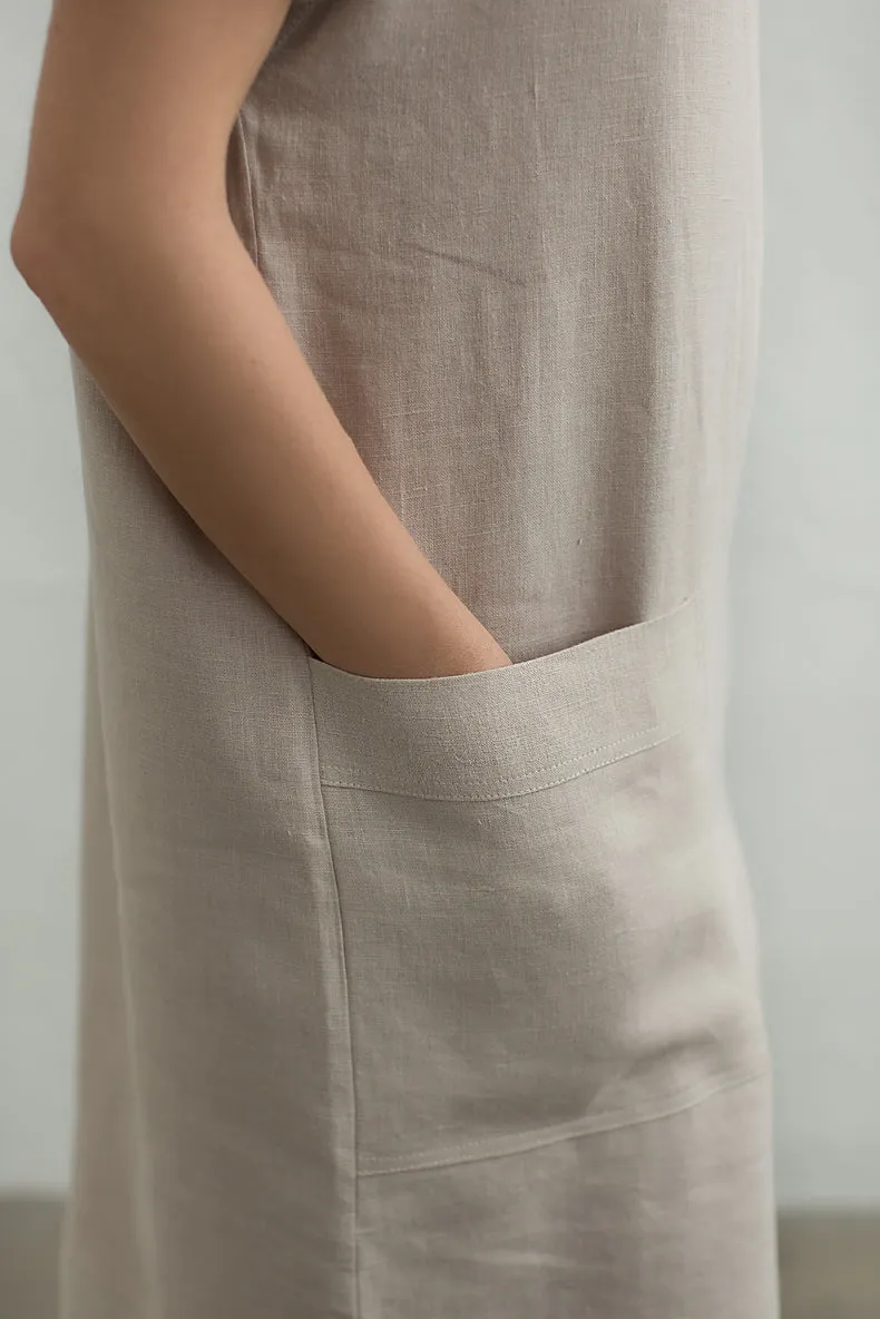 Loose Linen Dress