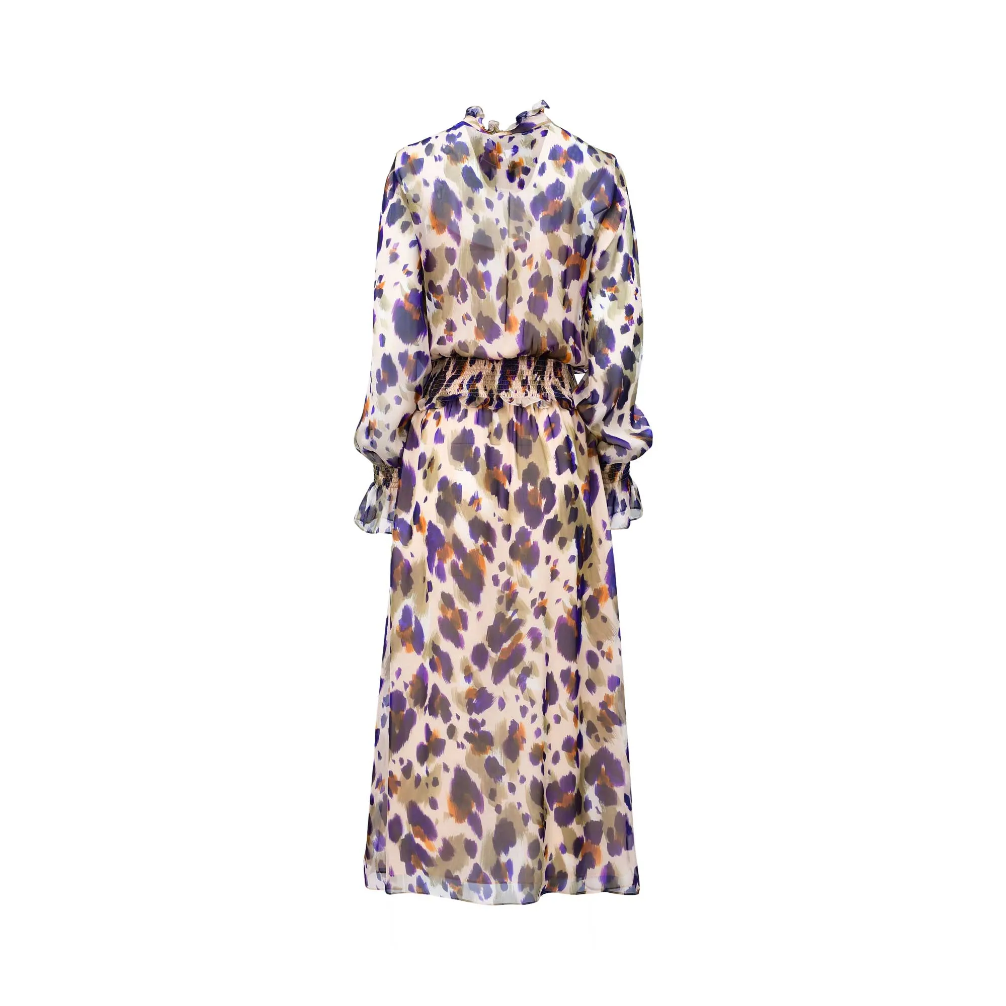 Luisa Spagnoli GINGILLO Ladies Leopard Print Dress