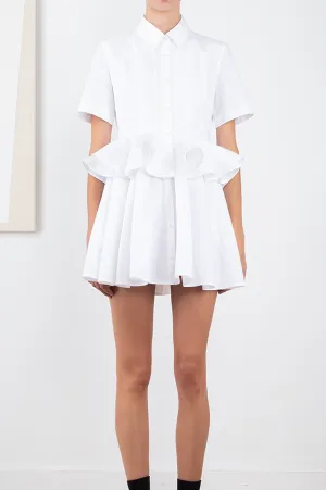 Lulu Mini Dress in White
