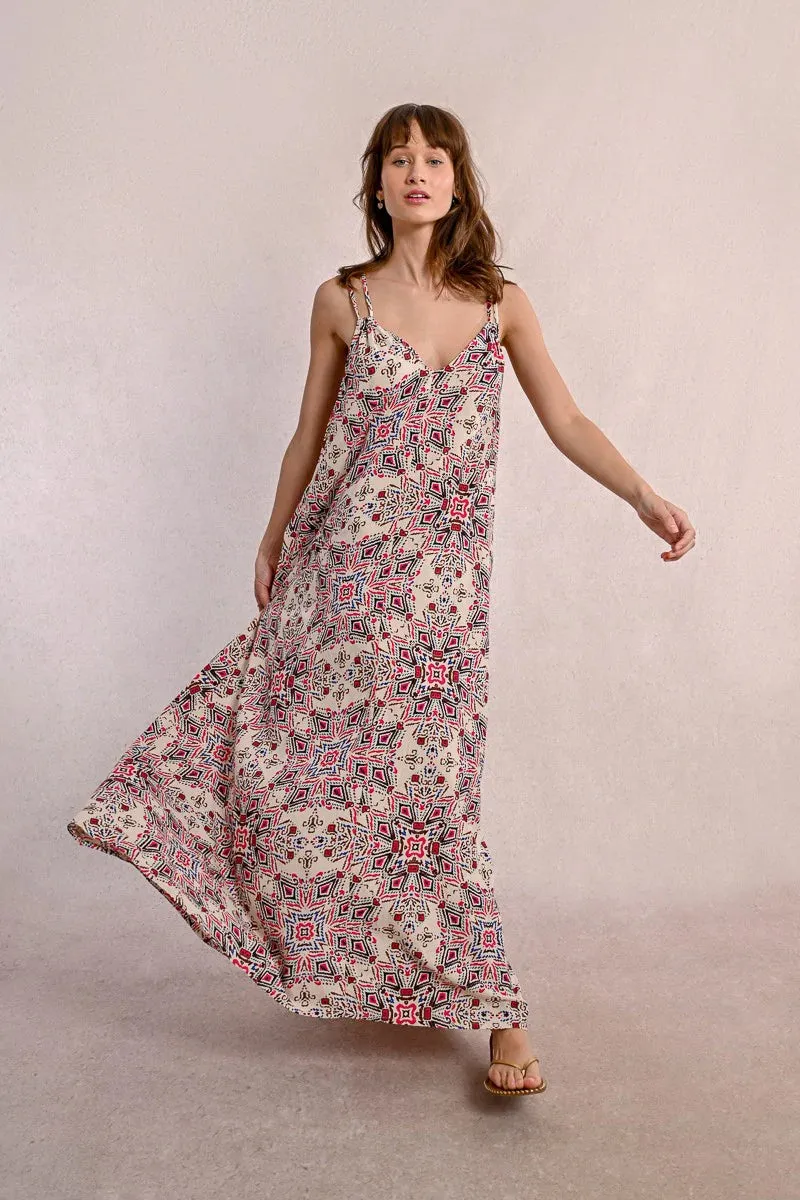 Luna Long Dress w/ Double Straps