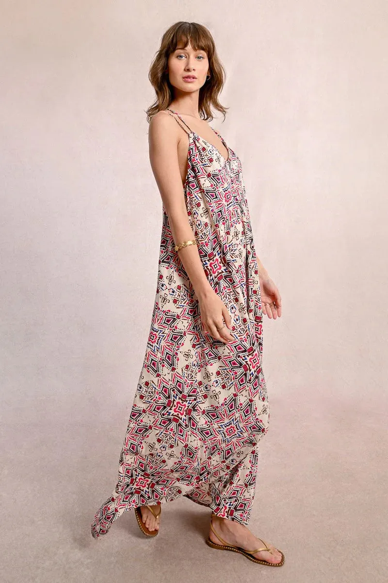 Luna Long Dress w/ Double Straps