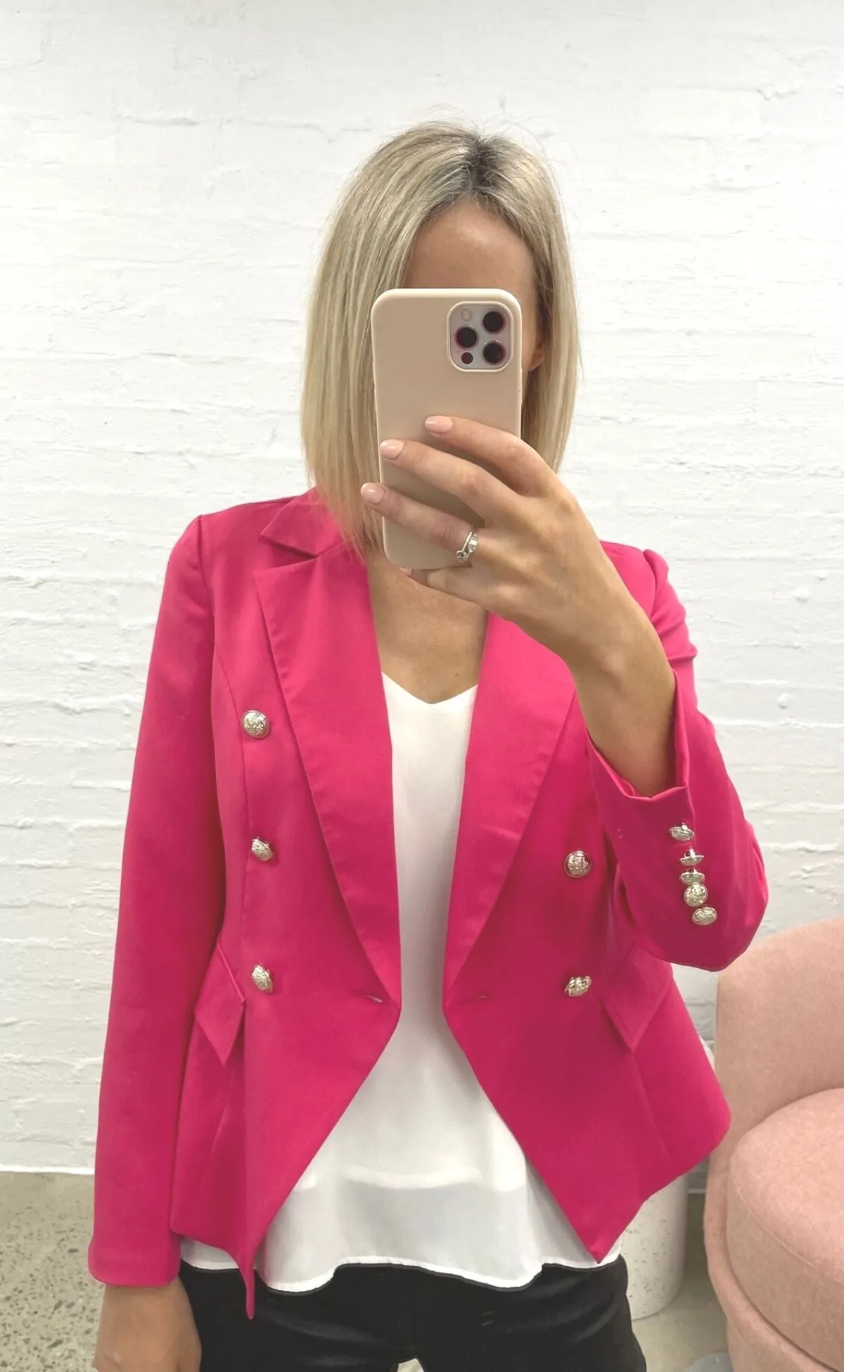 Mac Blazer - Hot Pink