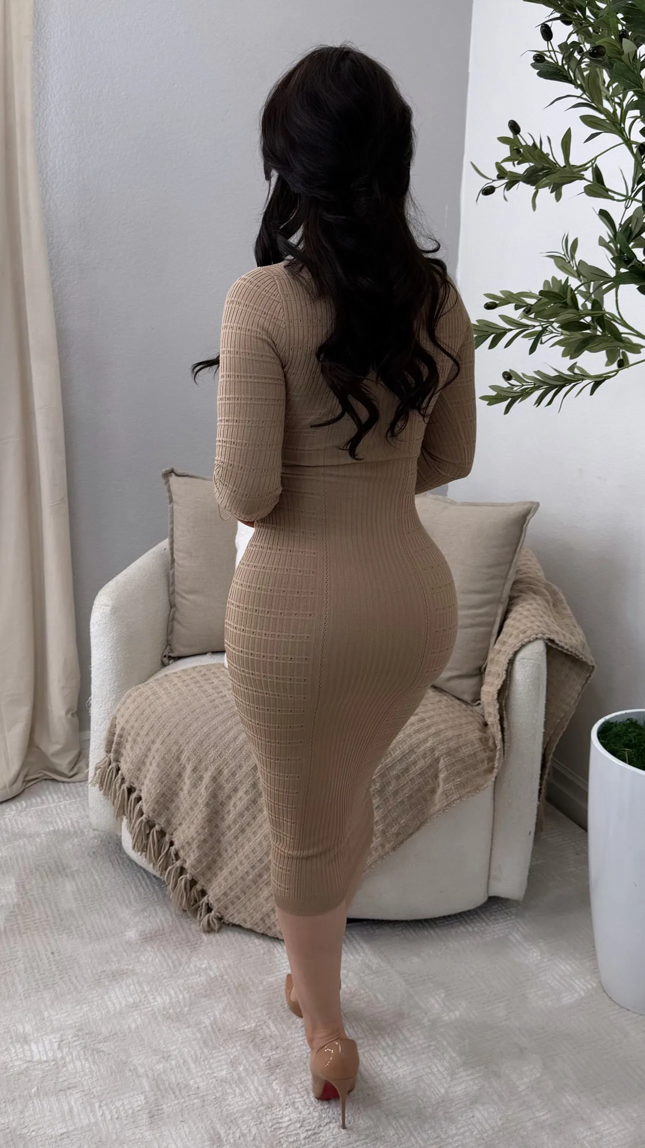 MANDY NUDE DRESS