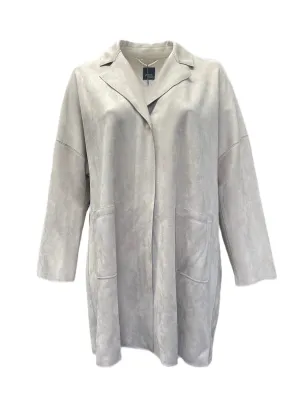 Marina Rinaldi Women's Beige Occhi Jersey Jacket NWT