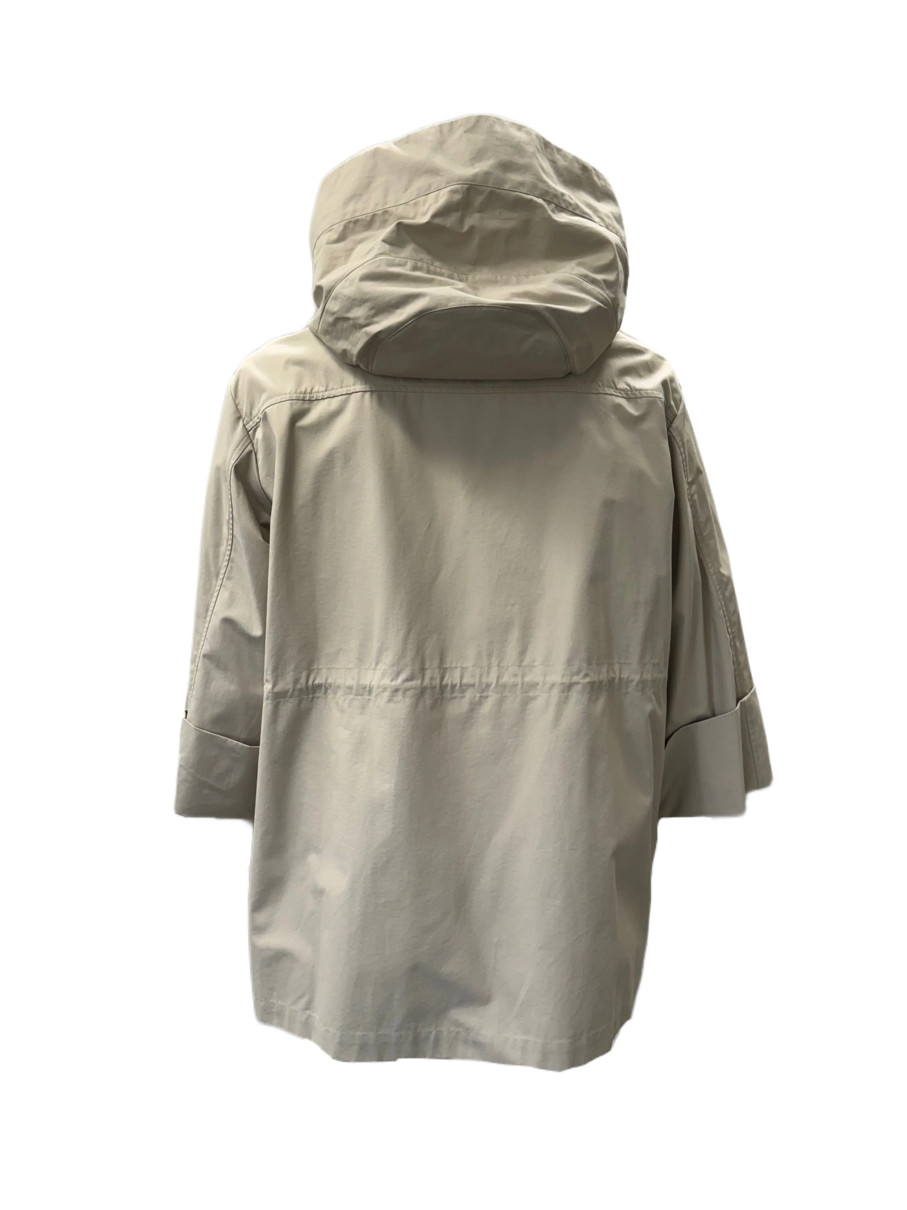 Marina Rinaldi Women's Beige Tabasco Raincoat NWT