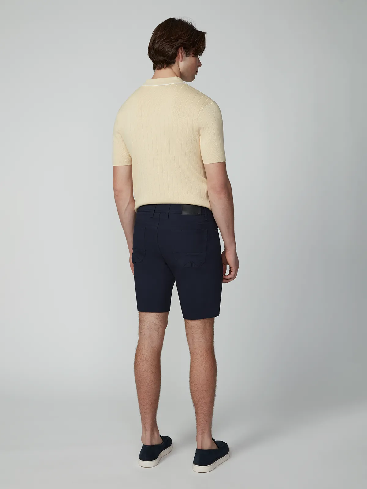 Men's 5-Pocket Solid Bungee Shorts